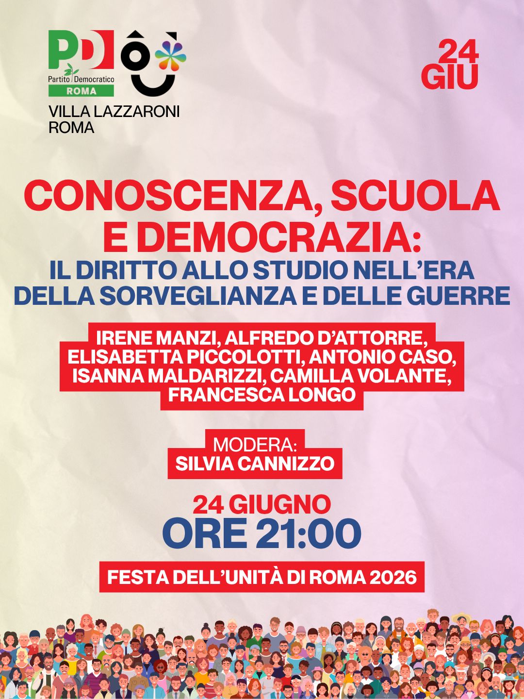 conoscenza, scuola e democrazia: il diritto allo studio nell’era della sorveglianza e delle guerre